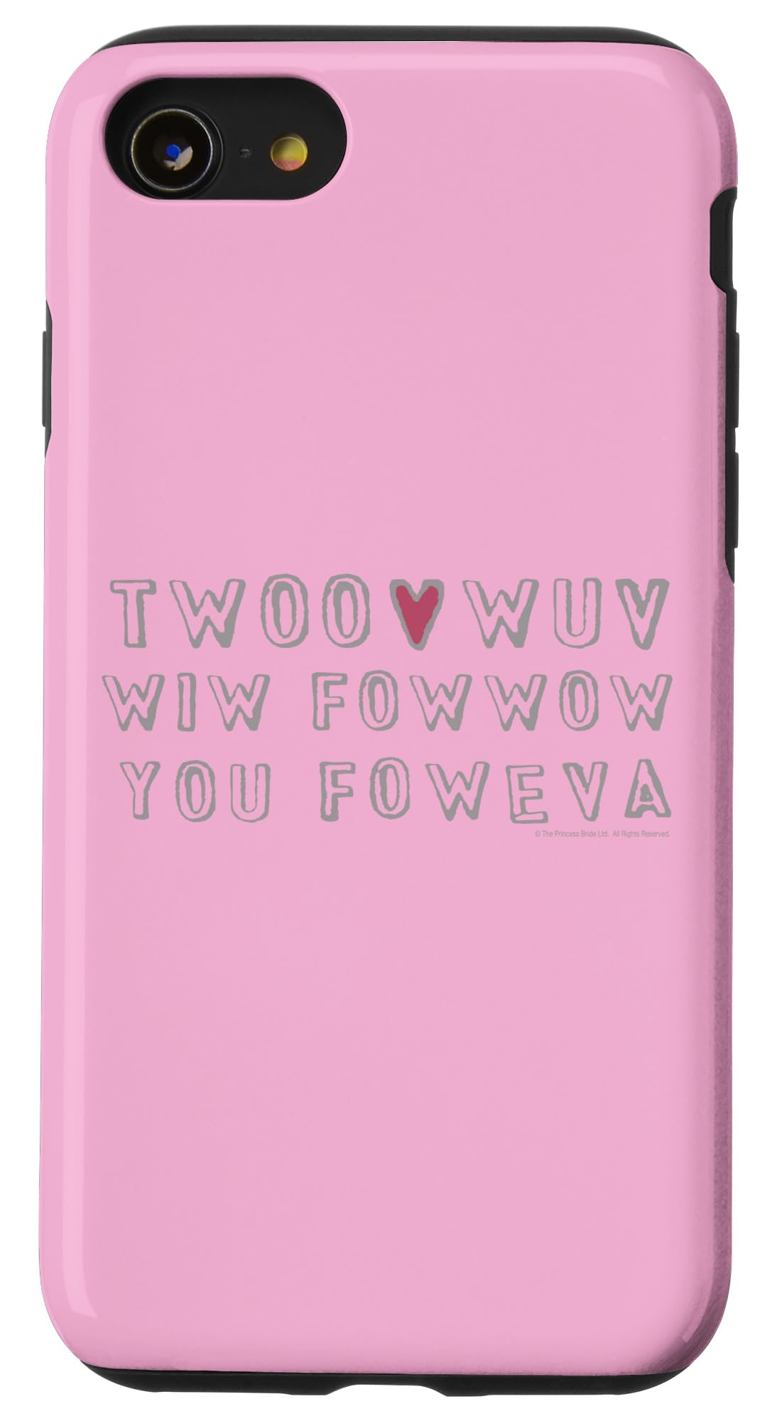 Coque Princesse Bride Twoo WUV Foweva iPhone SE cadeau idéal cinéma - 4