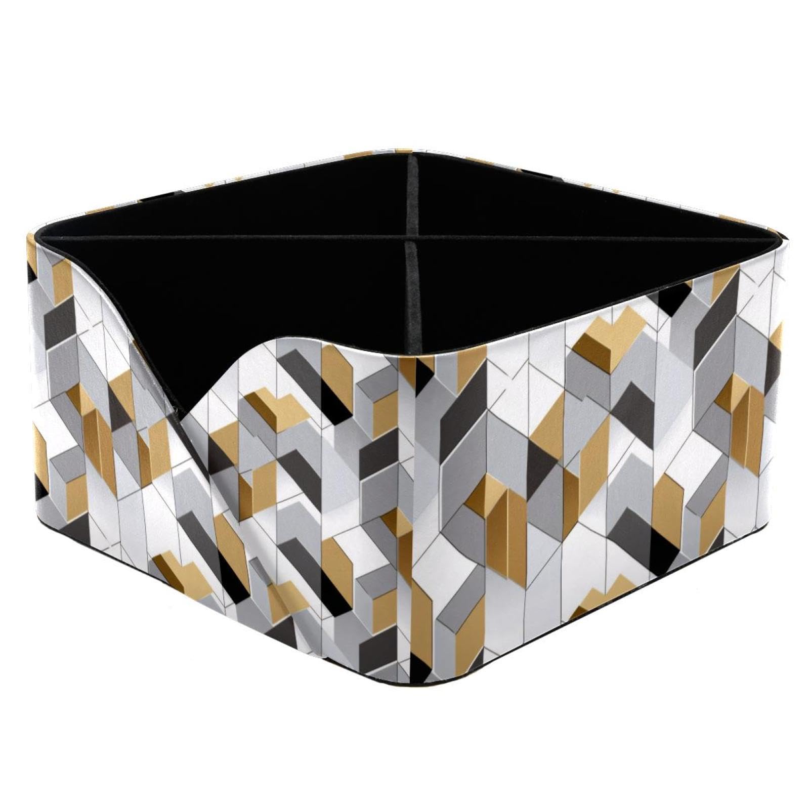 Rangement cosmétiques et papeterie rectangulaire pour libérer votre bureau