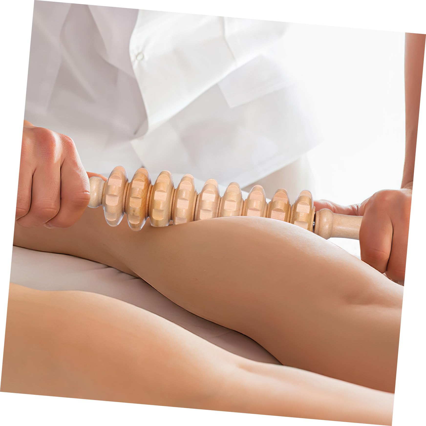 6kawałki Drewnianych Narzędzi Do Masażu Wałek Rurka i Deska Do Relaksu Terapia Antycellulitowa Dla Ciała Redukcja Zmęczenia Pleców i Ramion