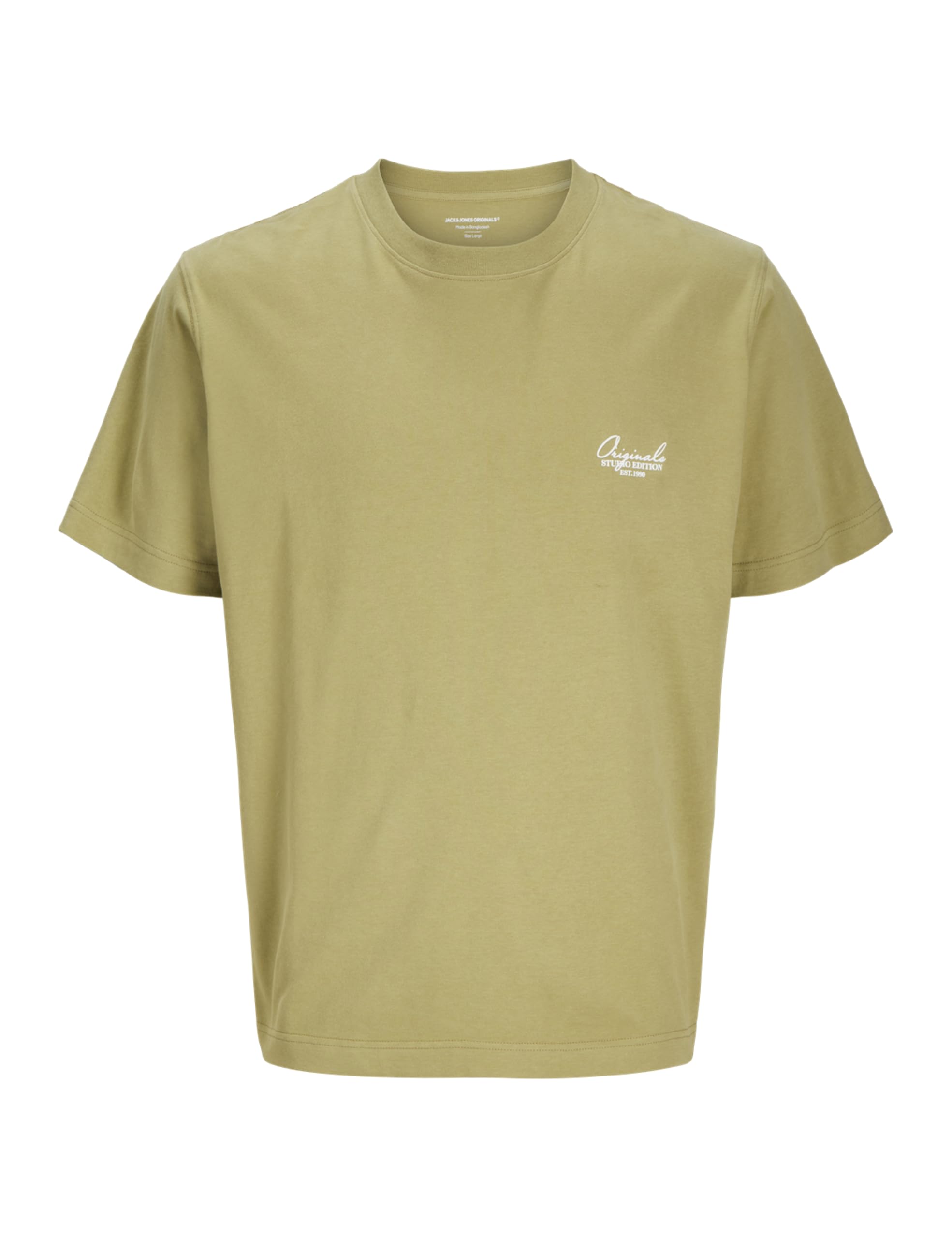 Jorislington Type Graphic Back Tee Ss Cn, Cedar, L