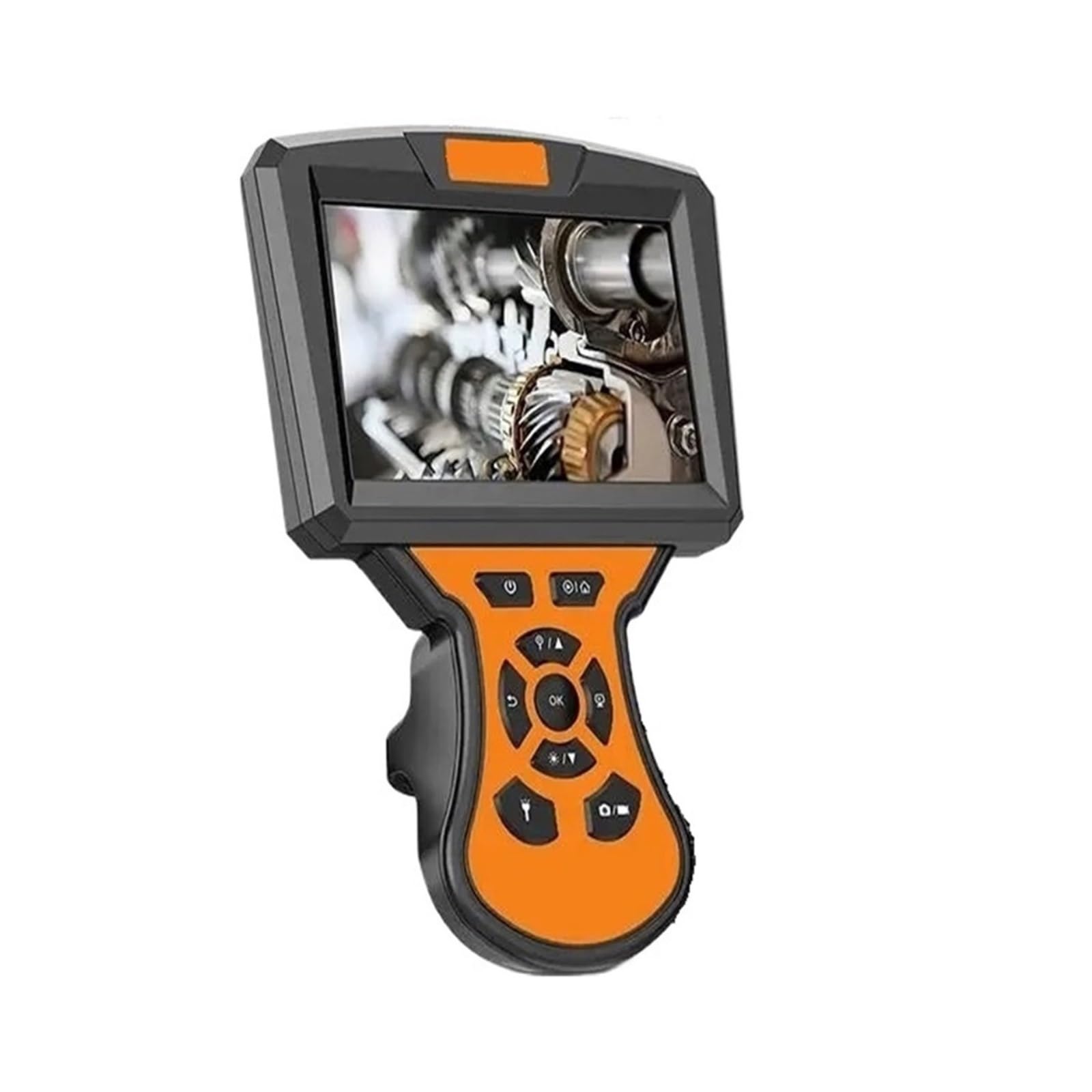 Telecamera per endoscopio, Endoscopio Industriale Con Tripla Lente E 3 Telecamere, Schermo IPS Da 5 Pollici, 2 Pezzi per tubi domestici, auto