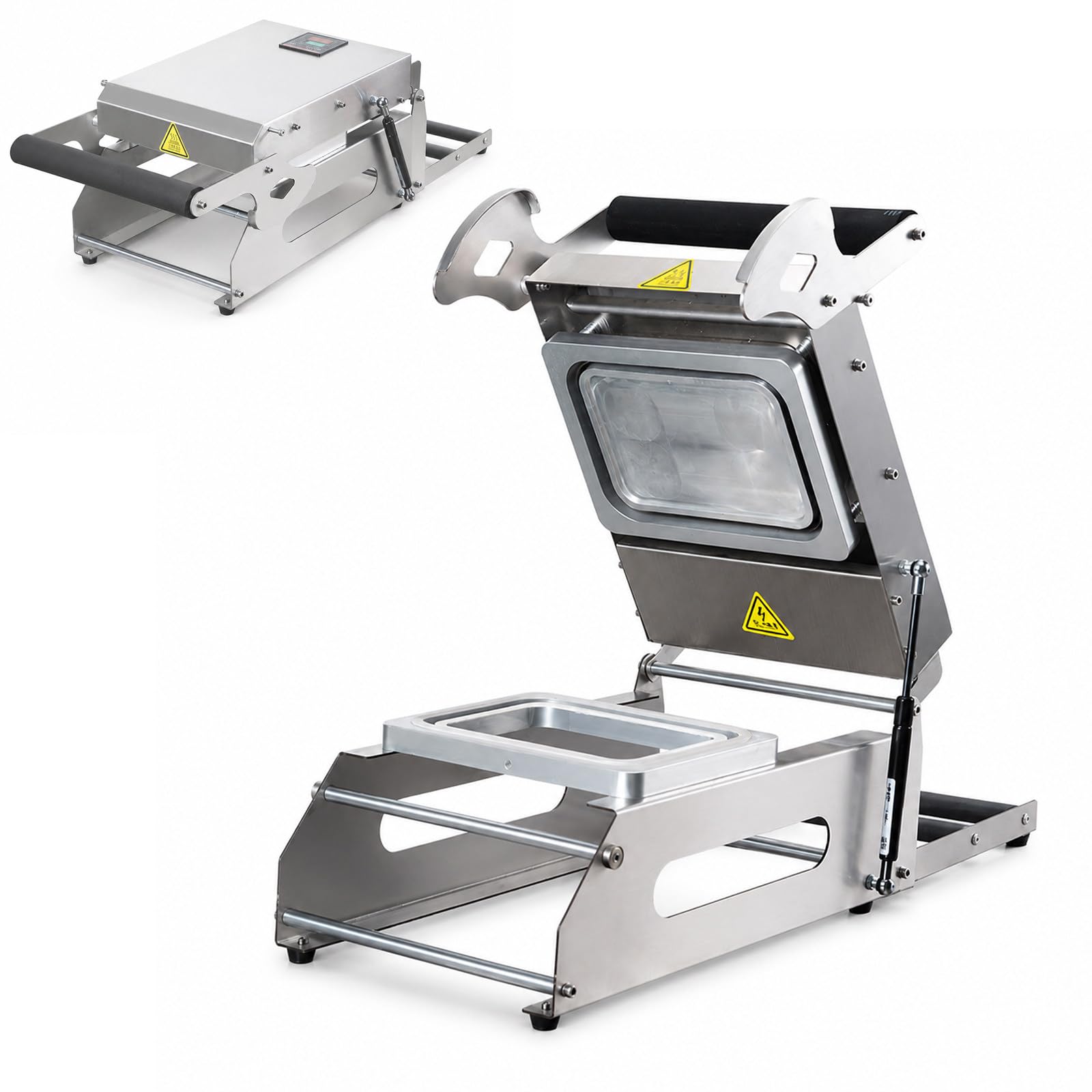 AETEREOS Manual Food Tray Sealer Machine for Takeout Containers, heat sealer 180 * 130mm