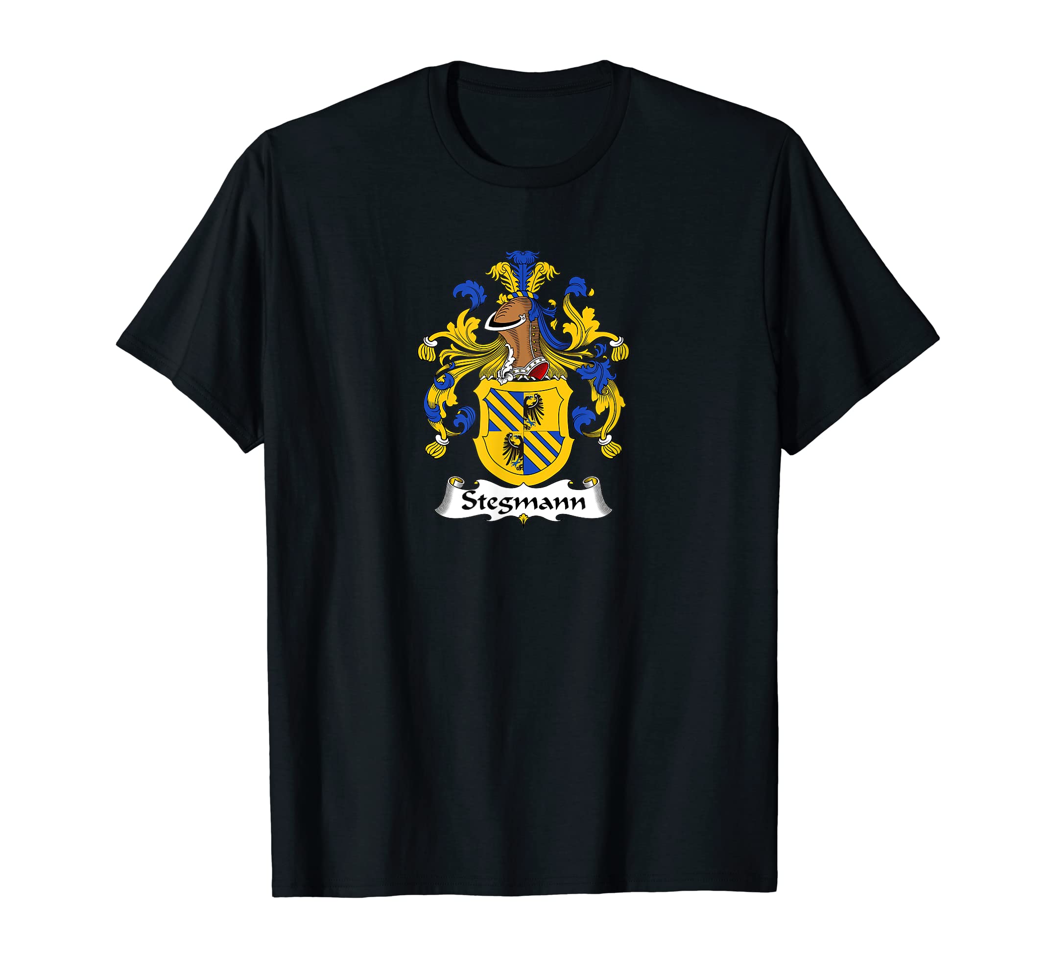 Family Crest and Coat of Arms clothes and giftsStegmann Coat of Arms - Family Crest T-Shirt