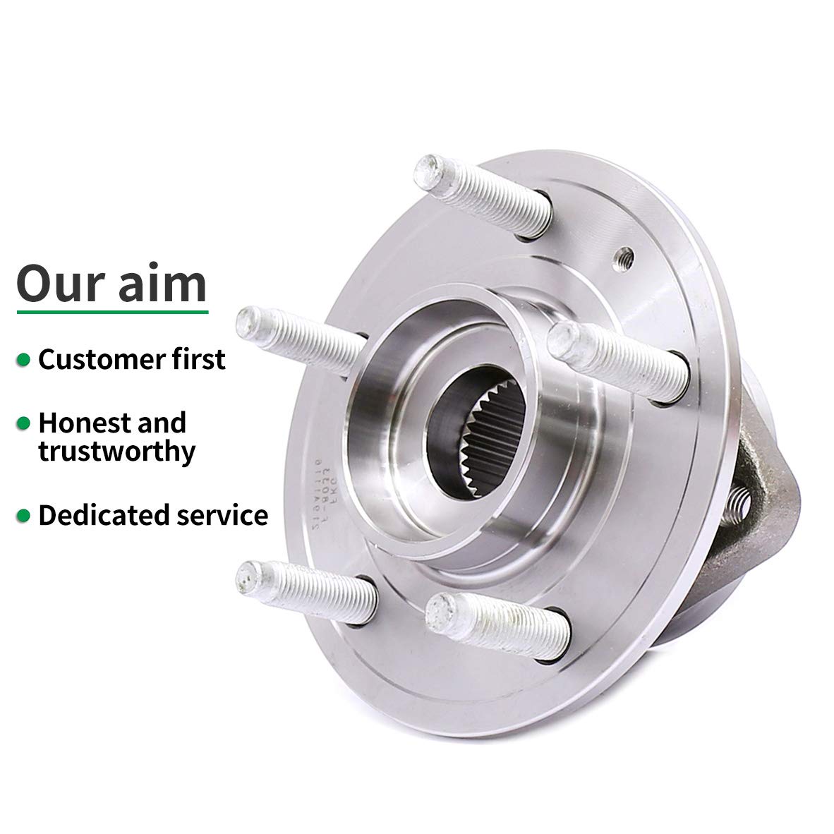 2X Front Wheel Hub Bearing Assembly For Chevy Equinox Pontiac Torrent