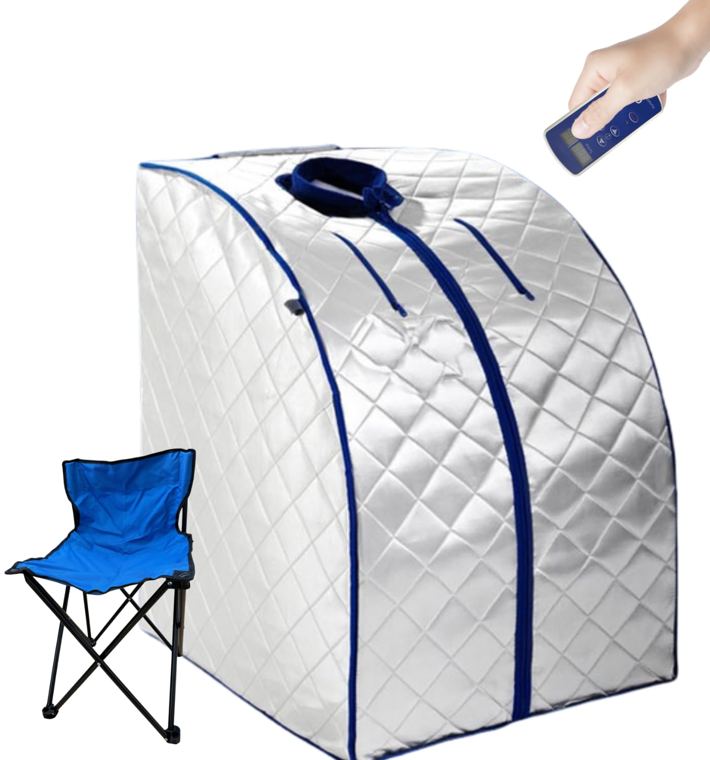 Infrarotsauna Silber