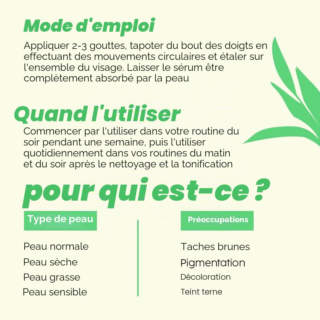 PLIX - THE PLANT FIX Alpha Arbutin Sérum de dépigmentation pour le visage rosé à l'ananas 2 % pour l'élimination de la pigmentation et des taches sombres unisexe avec 10 % de niacinamide, 5 % PHA pour