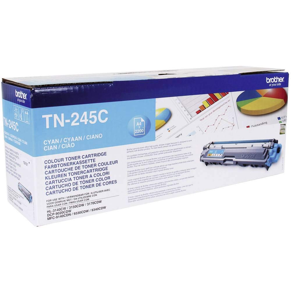 Original Jumbo-Tonerkassette TN-245C cyan (für Brother HL-3140CW – Bild 2