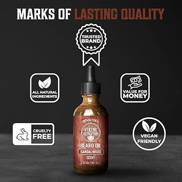 Viking Revolution Beard Balm and Beard Oil Bundle - Sandalwood