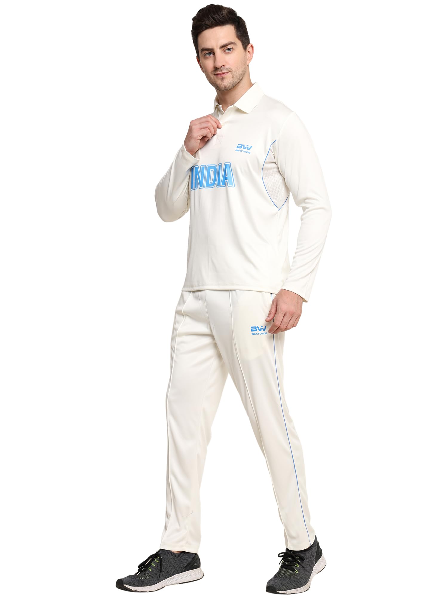 BW: BEATWIDE Men's Cricket Dress T-Shirt and Pant Set