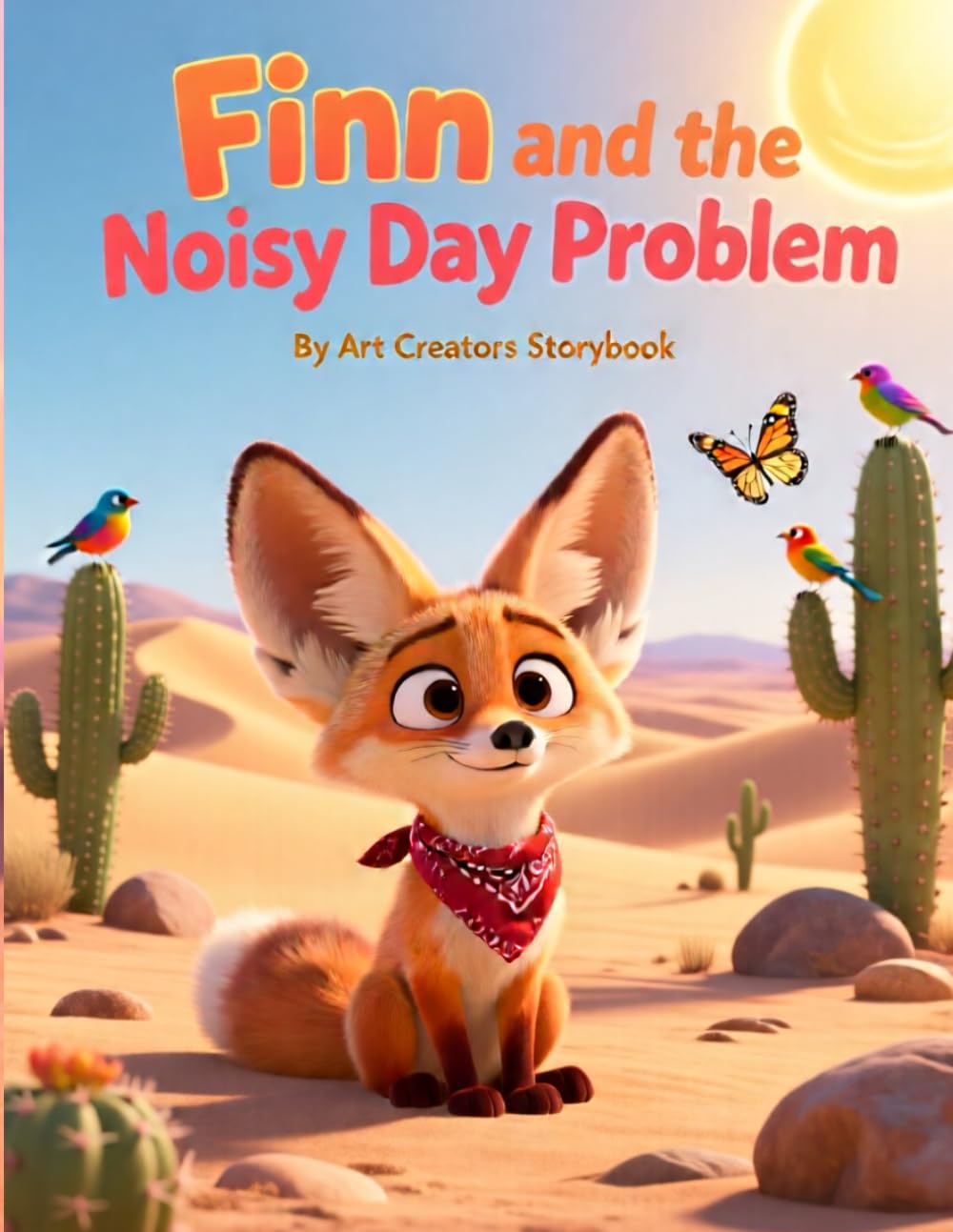 Finn and the Noisy Day Problem: A Calm and Helpful Story About Focus, Listening, and Managing Distractions for Ages 3–7 (Finn the Fennec Fox: Focus & Listening Social-Emotional Learning Series)