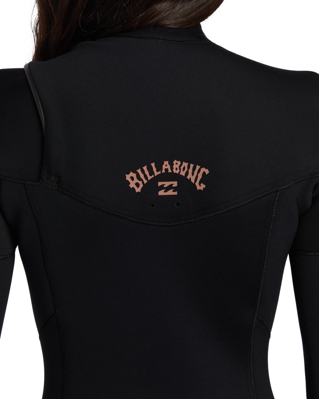 Billabong Traje de Neopreno para Mujer Foil de 4/3 mm con Cremallera en el Pecho - Negro - Colección: Colección Foil