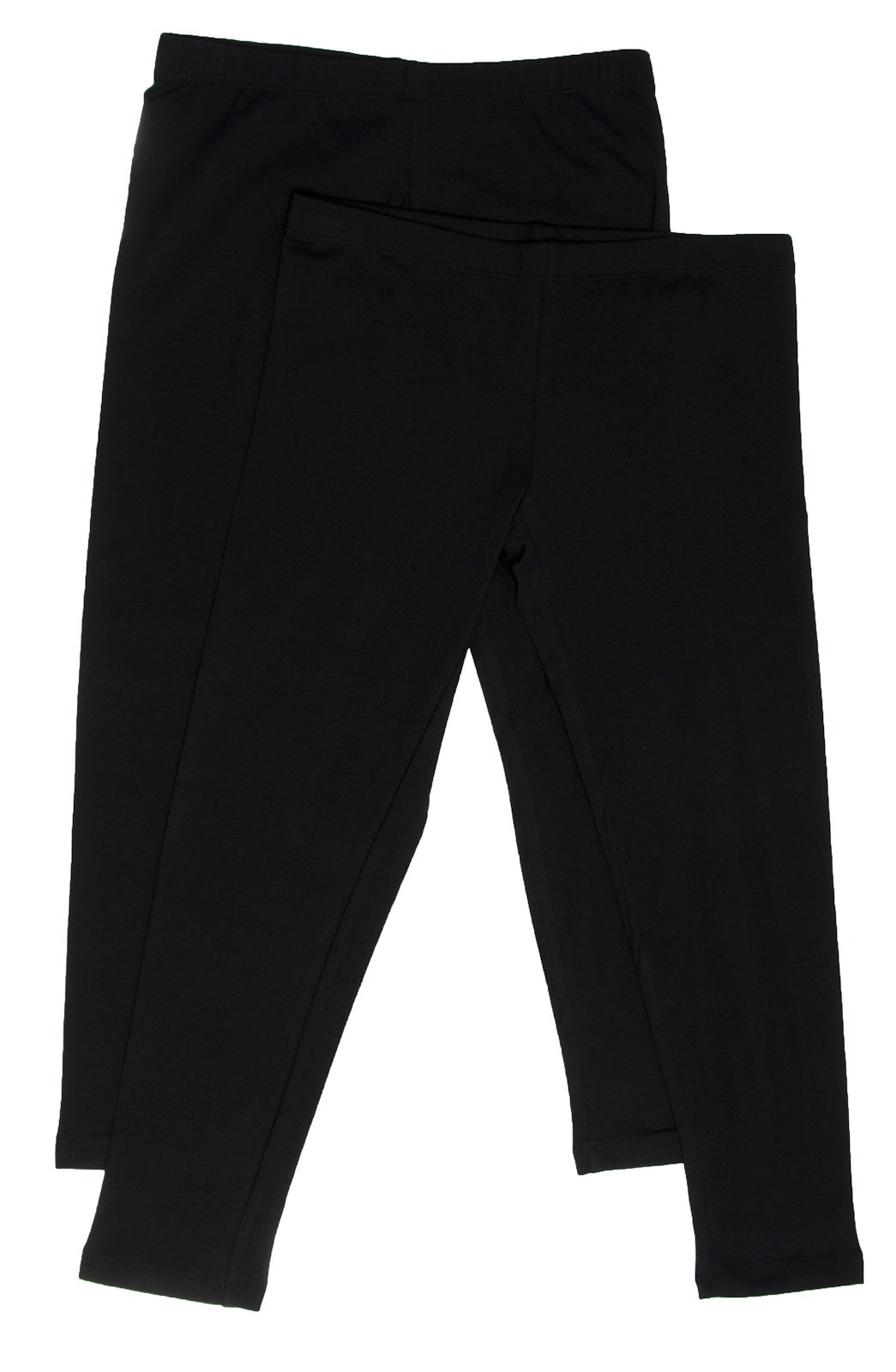 ZenanaWomen's Outfitters Cotton Spandex Jersey Crop Legging - -