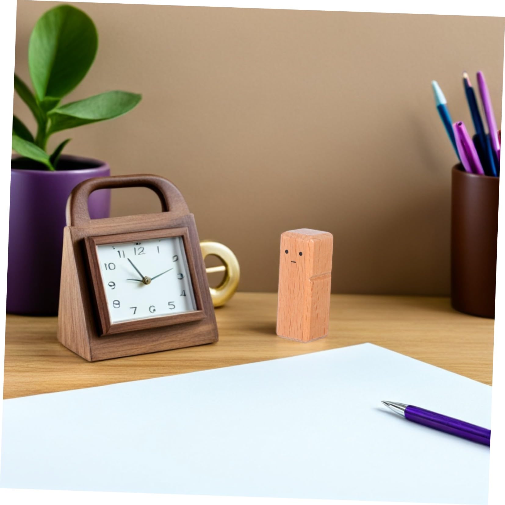 10 Piezas Figuras de Muñecos de Madera sin Pintar para Manualidades DIY con Textura Natural para Pintura Decoración y Actividades Infantiles Montessori