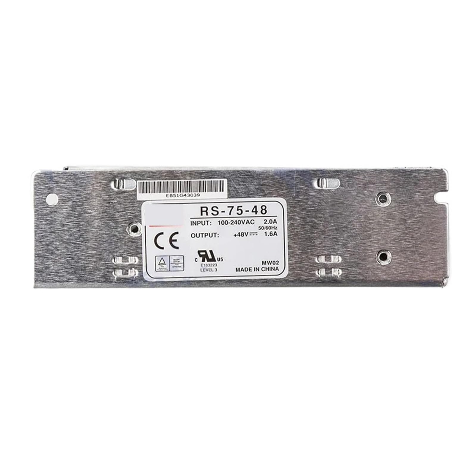 BALYDLUL RS-75-48 76.8W Single Output Switching Power Supply RS-75 48V 1.6A