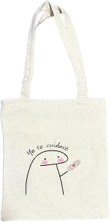 شنطة يد توت كبيرة مزينة برسومات