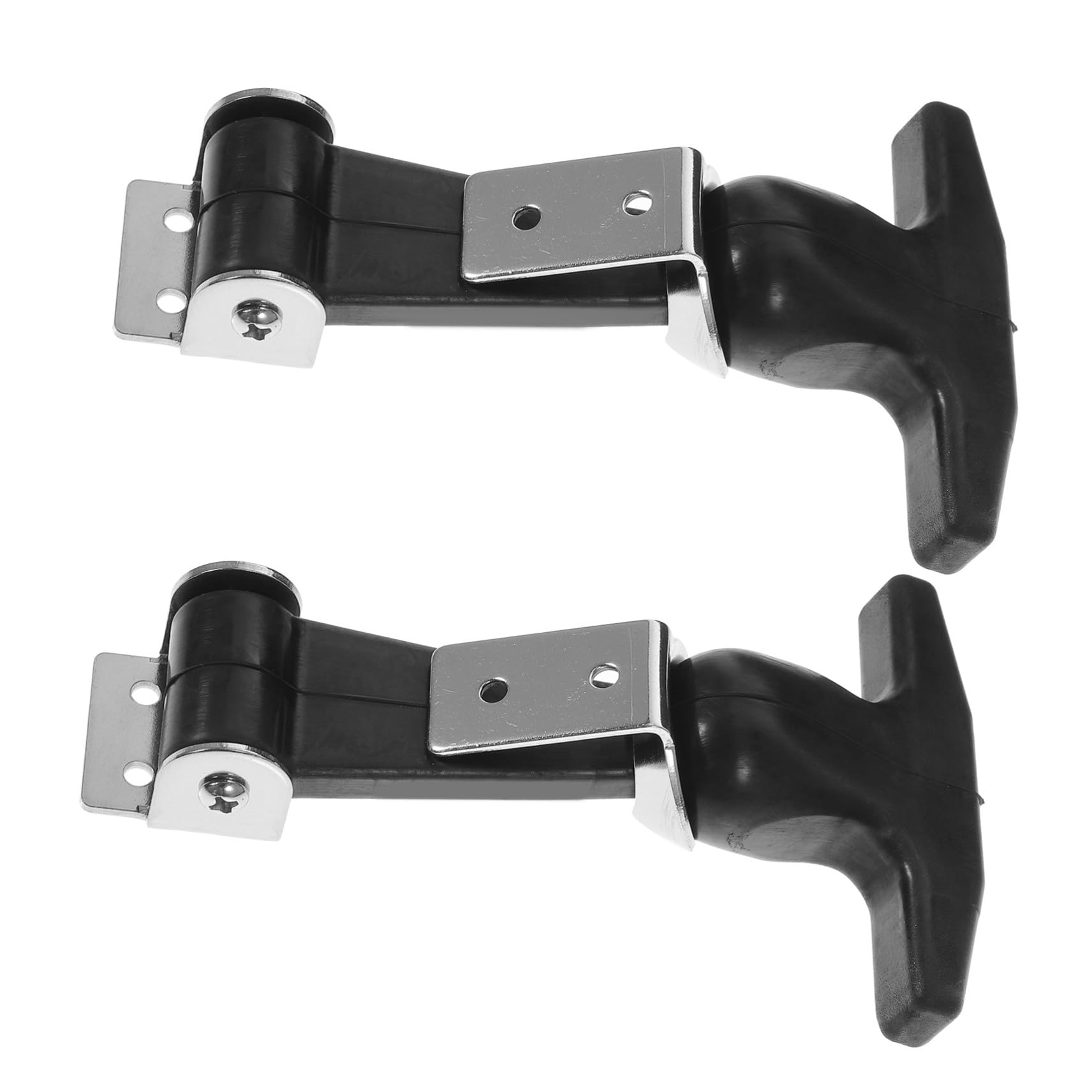 TEHAUX Loquets De Tirage En Inox Avec Poignée En T Flexible Loquets De Traction Résistants Aux Vibrations Pour Boîte À Outils Et Chariot Lot De 2 4.72X3.15X0.98 Pouce