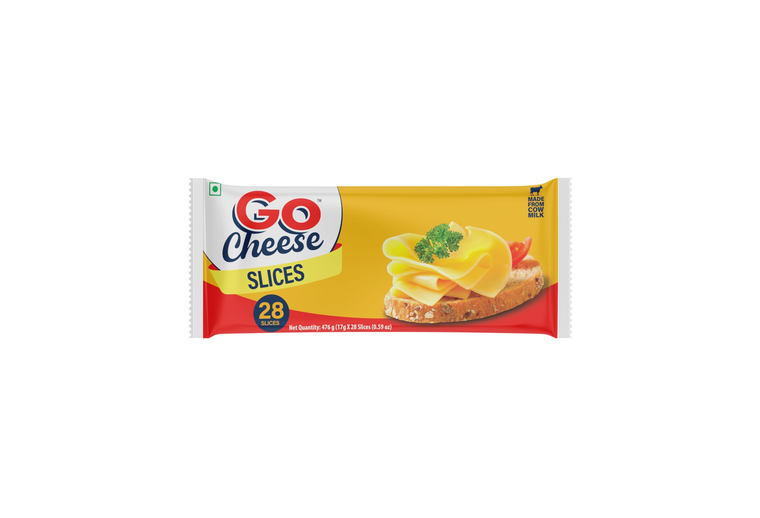 Go Cheese Slice Pouch, 476g