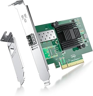 ipolexfor Intel X520-DA1, 10GbE Converged Network Adapter(NIC), 82599ES Chipset, PCI-E X8, Single SFP+ Port