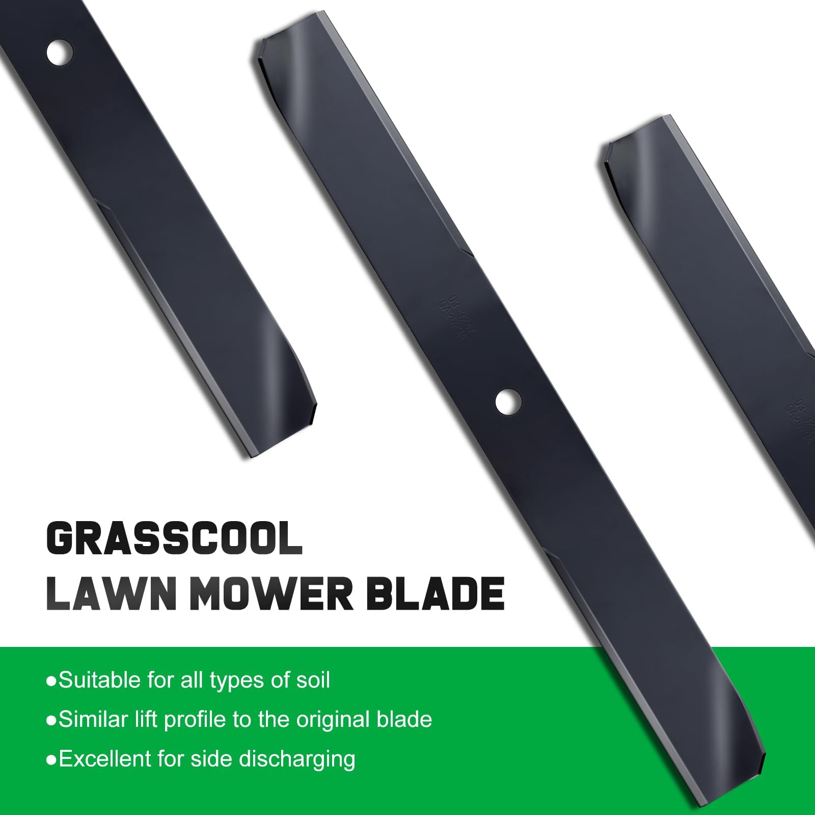 Grasscool Timecutter 42 inch Mower Blades for Toro Z4200 Z4235