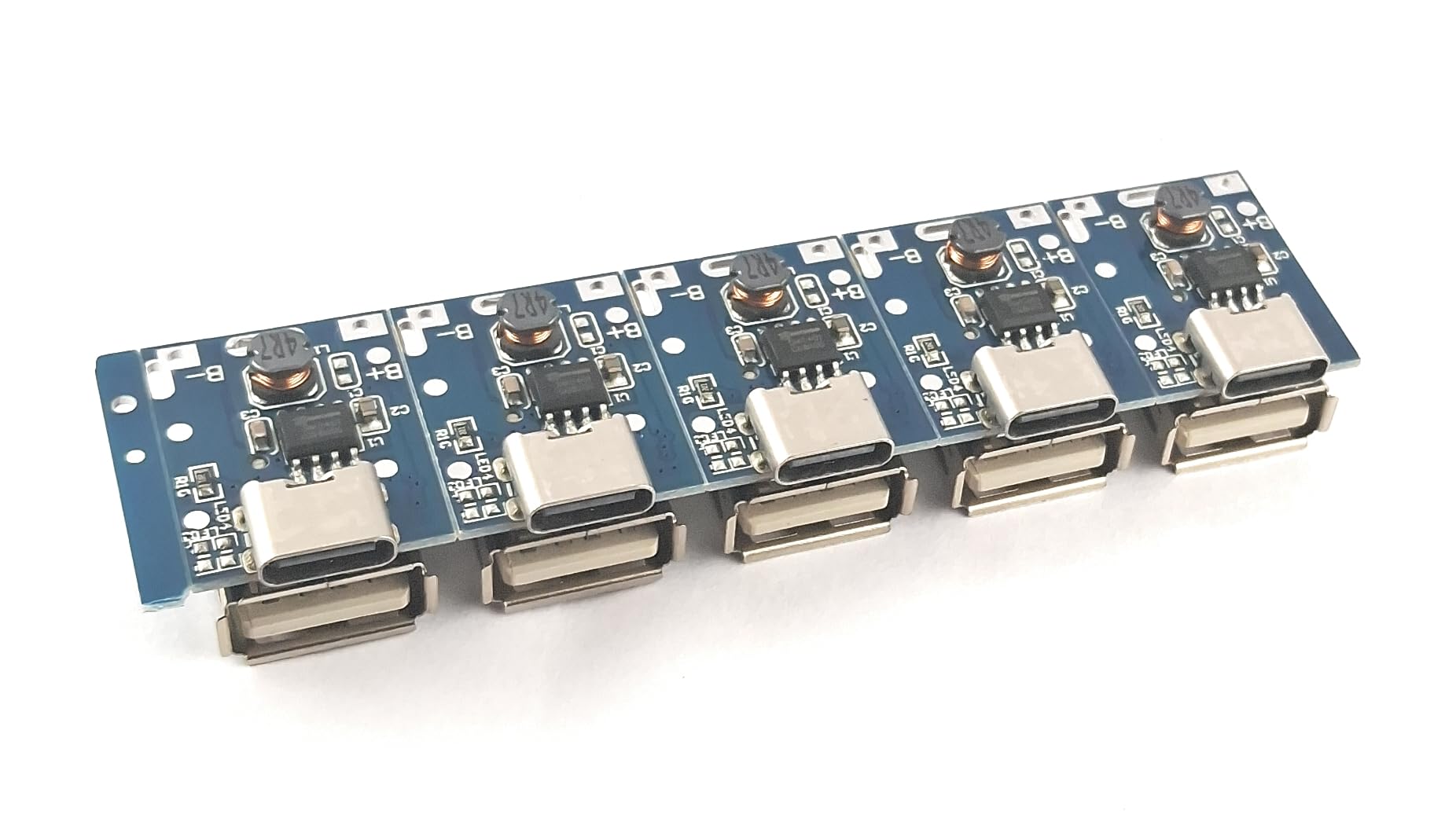 SME 5 pics 5V Power Bank Charger Circuit Module with Type C and USB 2.0 Connector-image-41