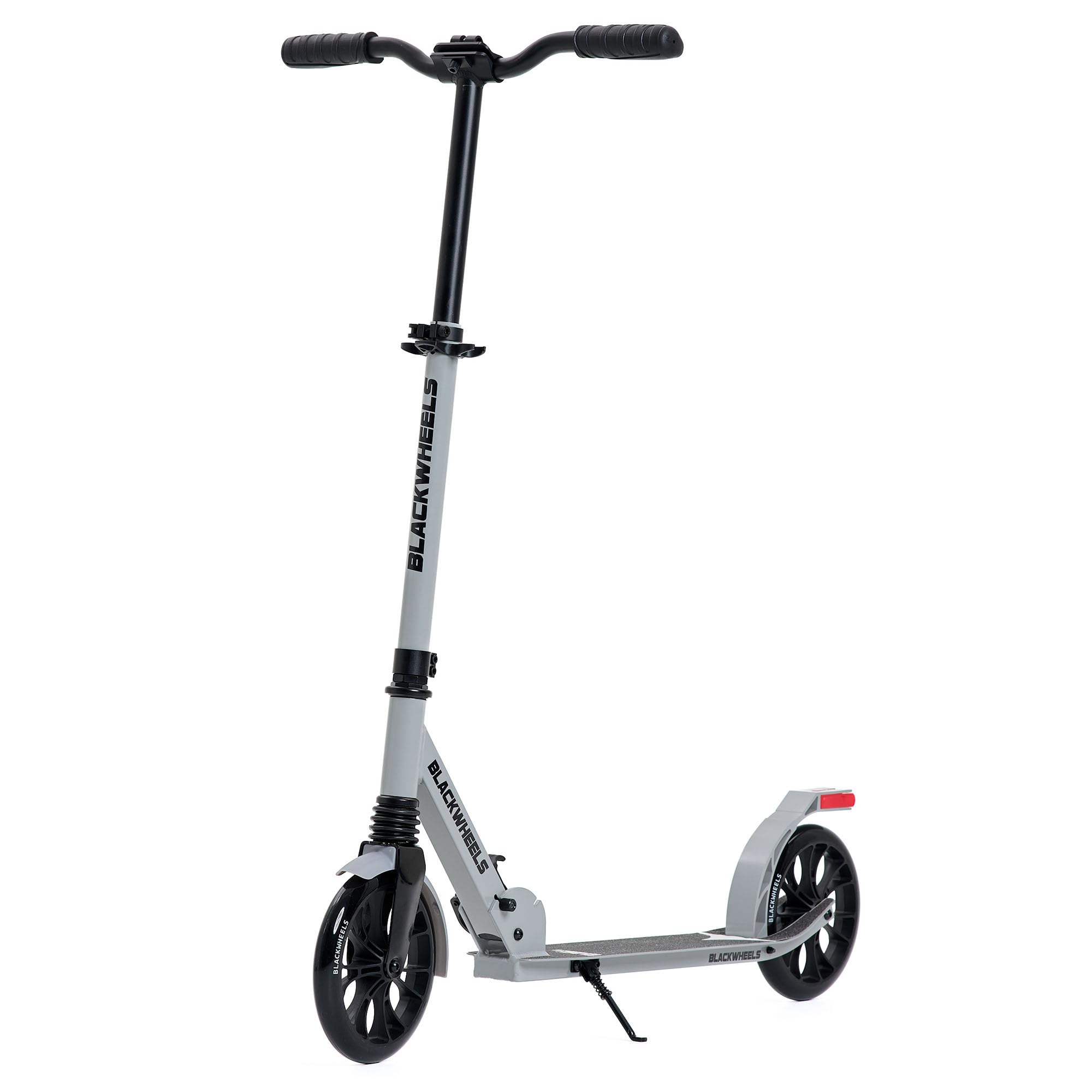 BLACKWHEELS Zoom Trottinette Urbaine – Grandes Roues 200mm, Pliable, Amortie, Guidon Réglable en Hauteur, Cadre Léger en Aluminium, Conduite Confortable sur Toutes Les Surfaces