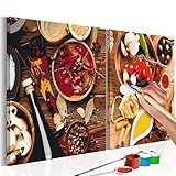 AUSFÜHRLICHE ANLEITUNG:Der ganze Malprozess Schritt für Schritt beschrieben & mit detaillerten Fotos versehen. Experten-Tipps & Übersicht der Maltechniken. Alles leicht erklärt - perfekt für Anfänger!