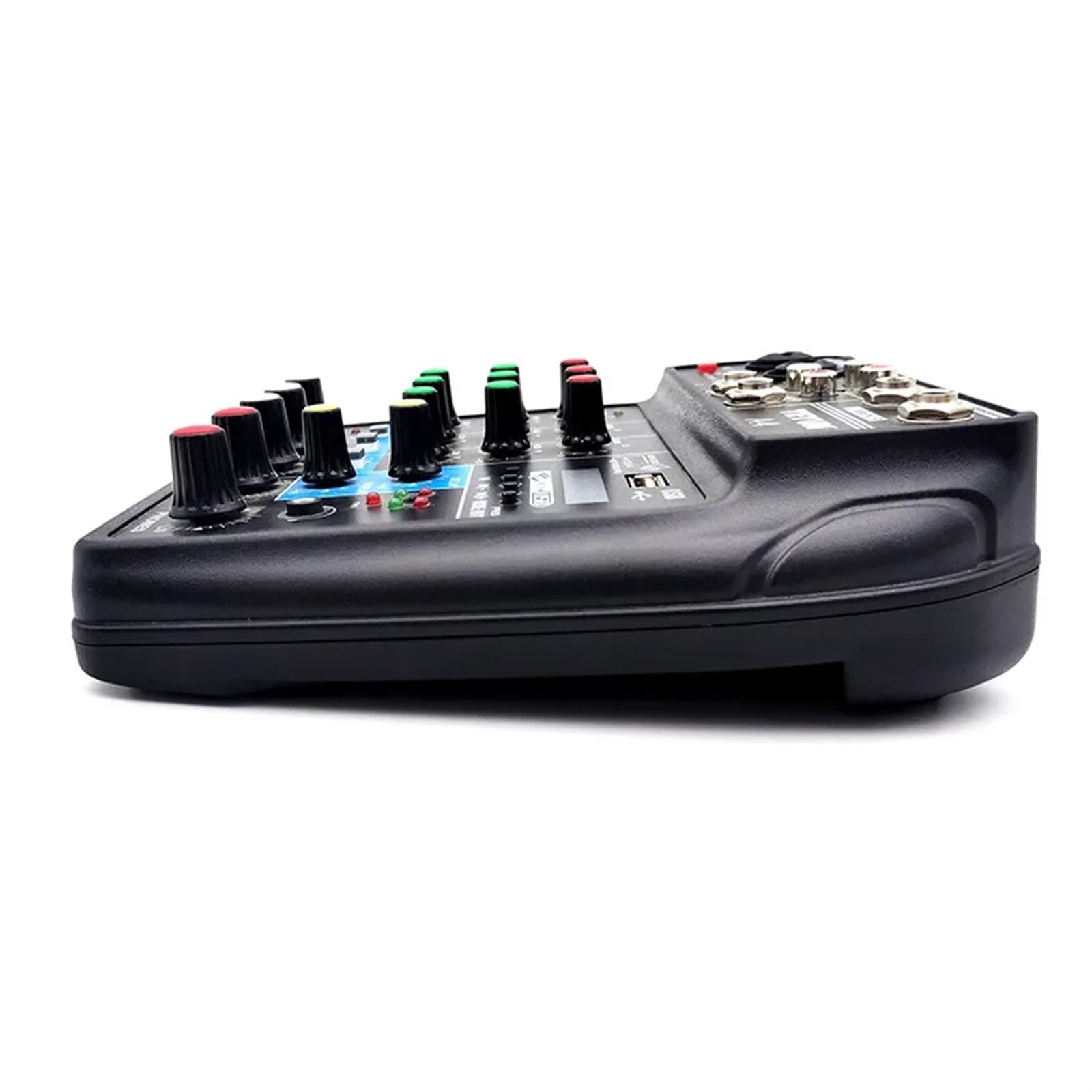 Scheda di mixaggio digitale professionale a 4 canali Microfono Telefono cellulare Trasmissione in diretta Registrazione su computer Attrezzatura audio for DJ per DJ professionisti