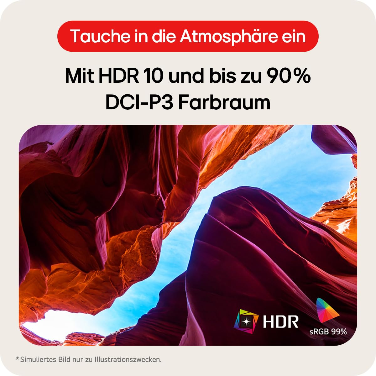 LG UltraWide 34WR50QK-B 34 Zoll 21:9 Curved UWQHD VA Monitor, 100Hz, HDR10, 99% sRGB, Schwarz