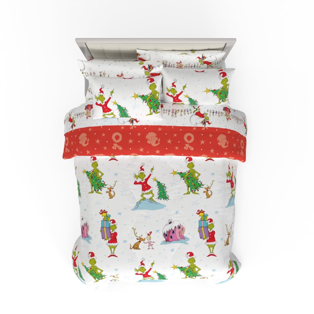 The Grinch Christmas Collection Cartoon Bedding Set Cute Bedding Set For Boys Girls Kids Christmas Gift 1 Quilt Cover 2 Pillowcases 1a13f451 E229 47fd A77a B53aeb39aff2.4cba08be70714ad7f02a6b8dafb2400d