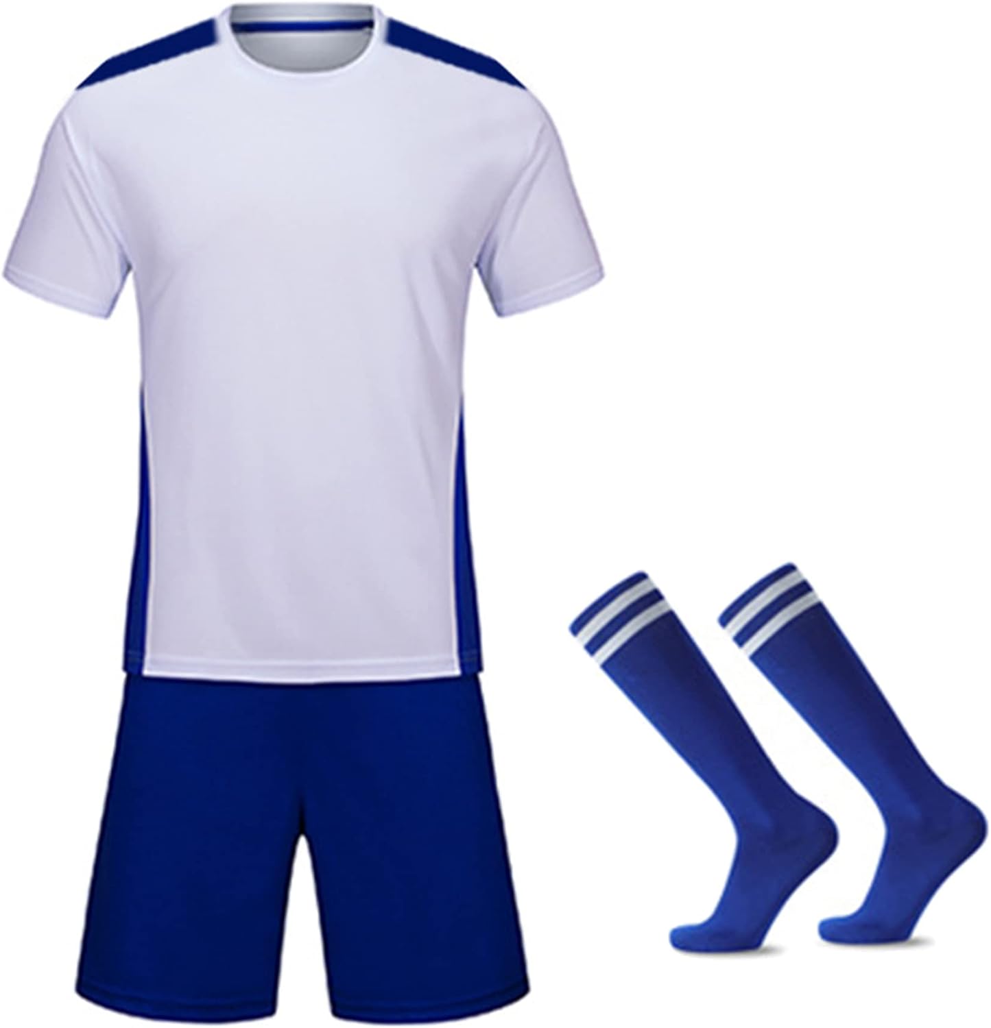M2C Kids Soccer Uniform Athletic Jersey Shorts Socks Set