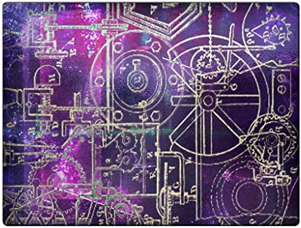 Steampunk Schematics Colorpop - Glass Cutting Board