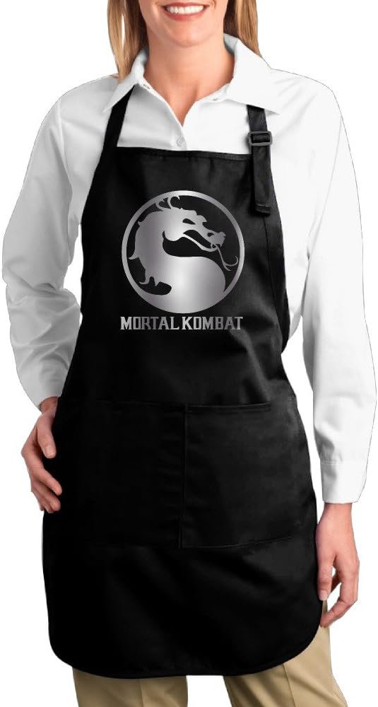 Mortal Kombat Platinum Style Kitchen Grilling Apron