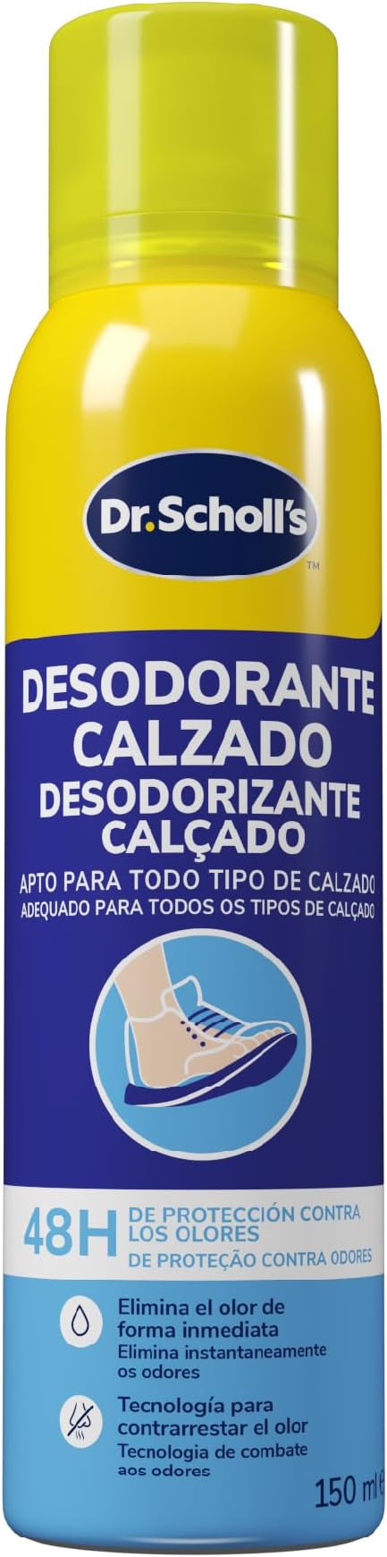Desodorante Calzado Dr. Scholl's 48h - Spray Neutralizador de Olores