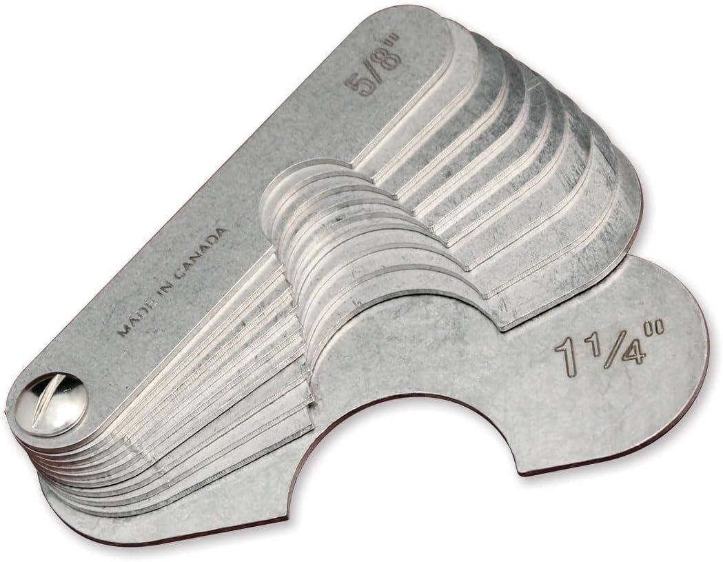 S5W1012 +5% Standard Wire Rope & Sheave Gauge - 1/2" to 1 1/4"