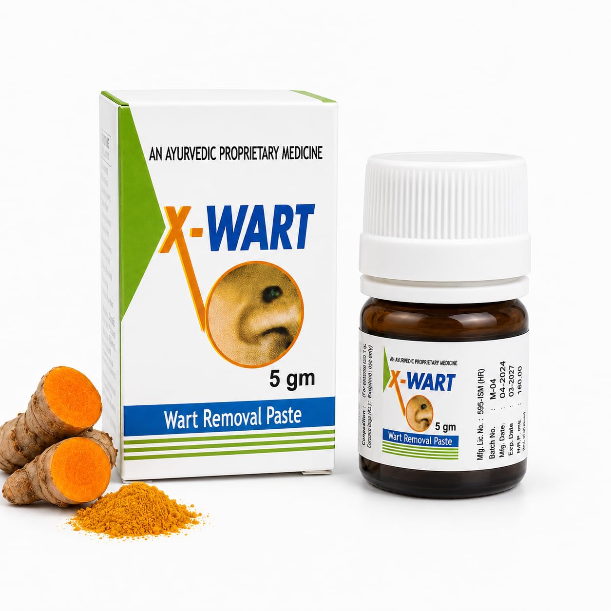 X-Wart | Ayurvedic Wart Removal Paste | Removes Warts, Corns & Skin Tags Naturally | Non-Invasive Herbal Ointment | Safe for All Skin Types | 25g | No Scars or Irritation-image-46