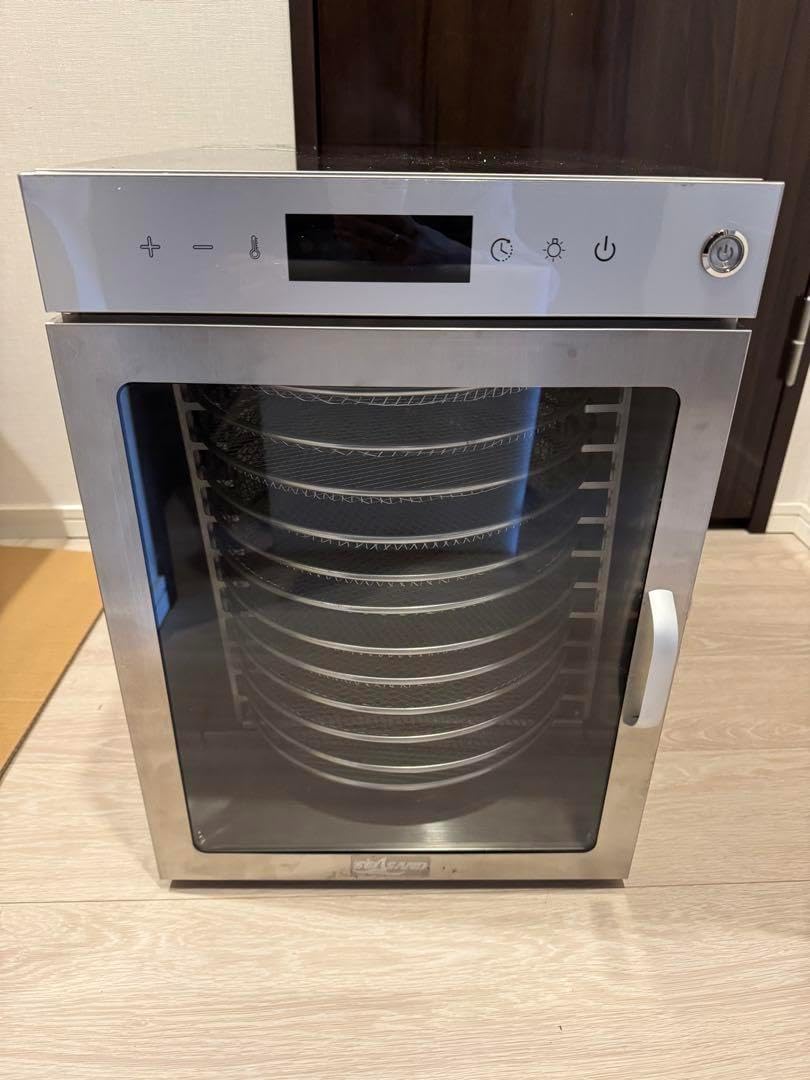 食品乾燥機 12層 304ステンレス鋼 50/60Hz 360°熱風循環加熱 食品乾燥機 12層 304ステンレス鋼 50/60Hz 360°熱風循環加熱