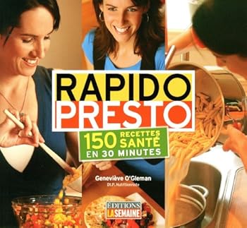 Paperback Rapido presto 150 recettes santé en 30 minutes (French Edition) [French] Book