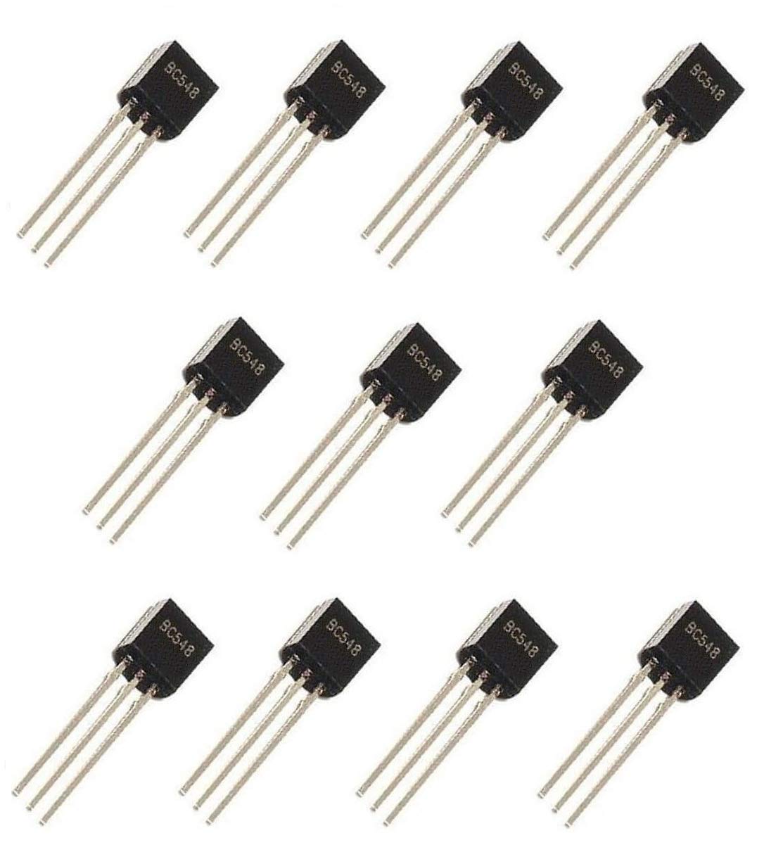Robotbanao BC548 NPN General Purpose Transistor 30V 100mA TO-92 Package - 10 Pieces Pack (B08T78CZV9) Amazon Price History, Amazon Price Tracker