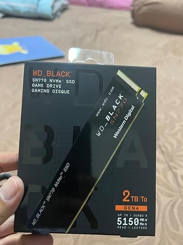 Western Digital WDS100T3X0E WD_BLACK SN770 M.2 2280 NVMe SSD, 1TB