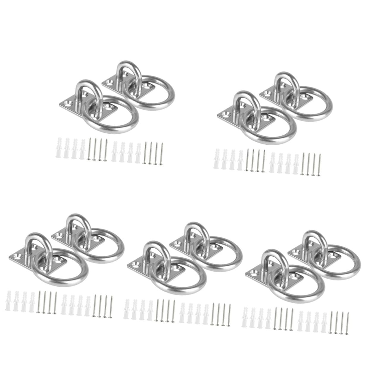 Fixations de plafond acier inoxydable Gadpiparty robustes pour suspension de hamac