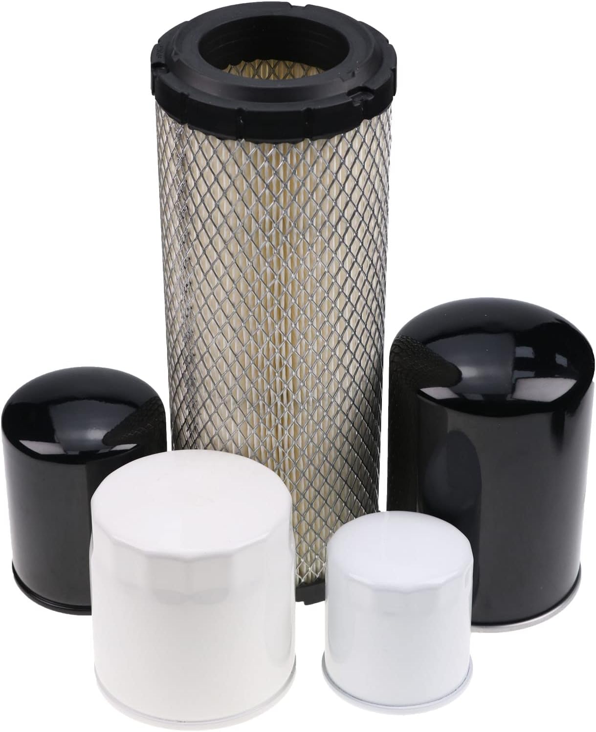 DVPARTS Filter Kit LVA21128 for John Deere 3032E 3036E 3038E