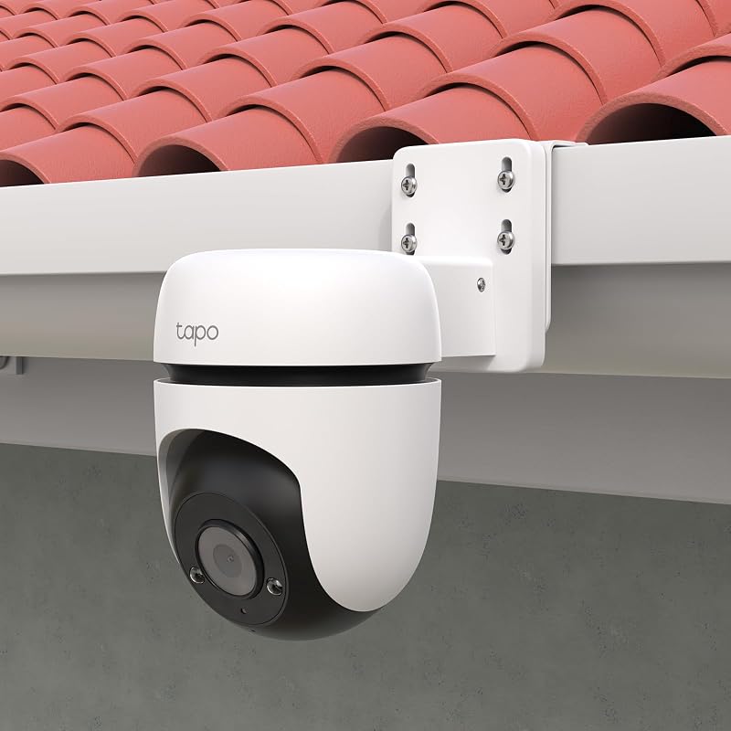 Gutter Mount Compatible with TP-Link Tapo Outdoor Pan/Tilt Wi-Fi Security Camera(C530WS C520WS/C510W/C500/C501GW/TC40/TC41/TC40GW/C51A/C52A)-White