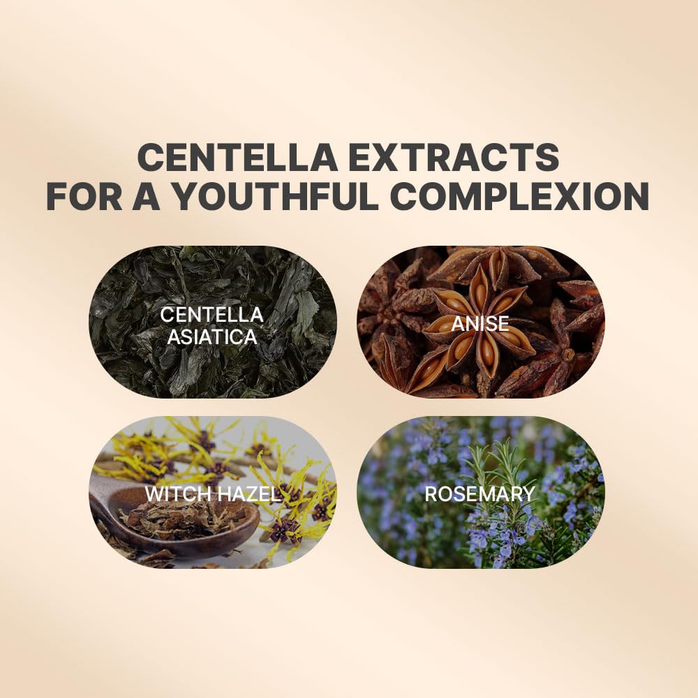 Centella Oil Cleanser and Centella Ampoule Serum | Korean Centella Oil Cleanser & Ampoule Serum For Sensitive Skin | Korean Centella Oil Cleanser and Centella Serum with High Concentrate of Centella