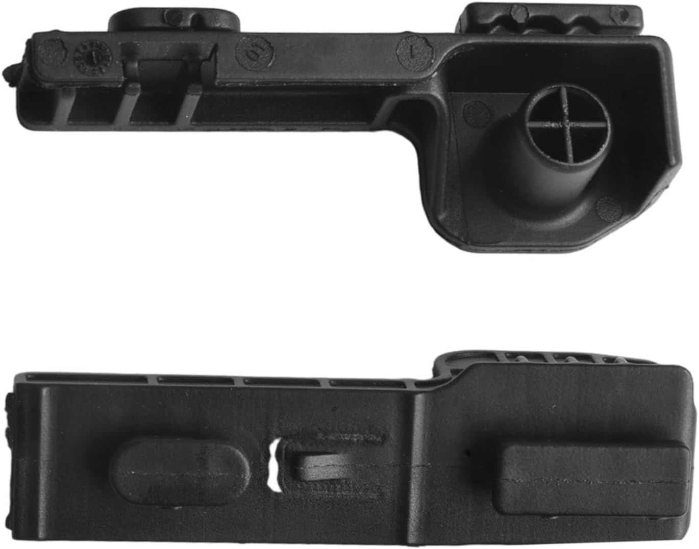 Roof Air Deflector Kit, 2-Piece Plastic Pair for Land Rover Defender L663 for LR137034 Direct Replacement