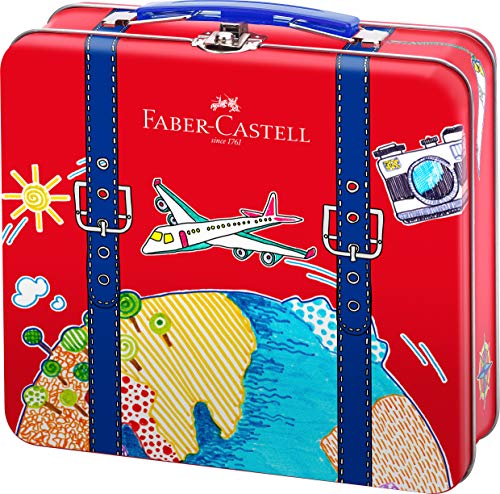 Faber-Castell 40 Connector Felt-tip Pens in Suitcase Gift Tin - Image 4