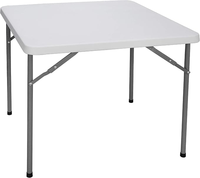 ZENY 3 Foot Portable Folding Table Camping Picnic Table Indoor Outdoor Dining Party Picnic Plastic Table