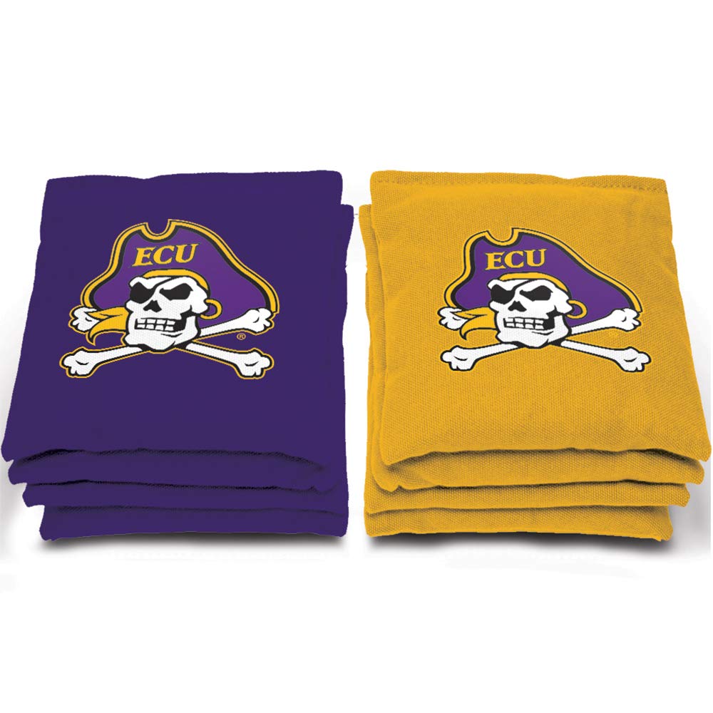 NCAA East Carolina Pirates Swoosh Cornhole Set with Bags, 24