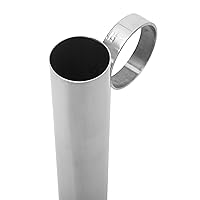 Vista 5 de Vaso de prueba de hidrómetro, acero inoxidable, duradero, reutilizable, completo con 2 cepillos de limpieza