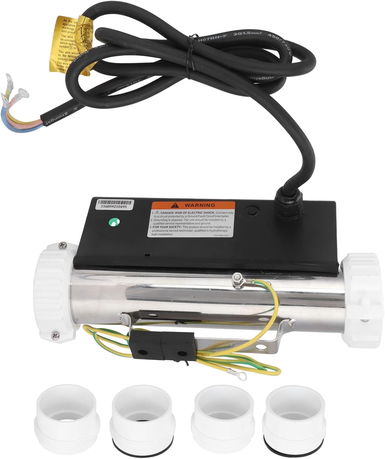 Electric Massage Bathtub Heater Tankless Thermostat