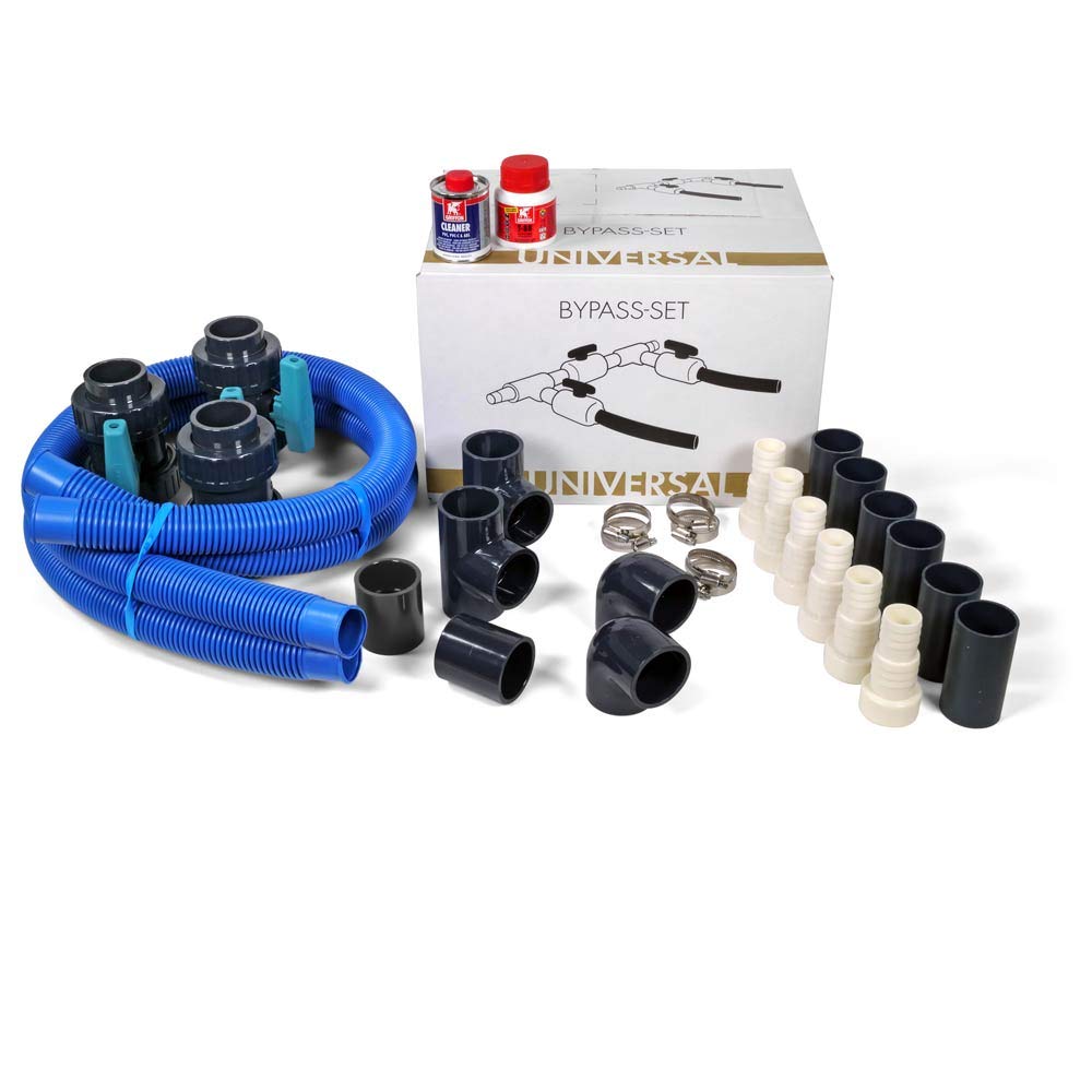 POOL Total LaJa26 Bypass-Set UNIVERSAL für Wärmepumpen und Solar